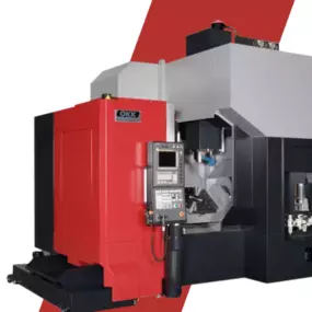 The OKK VC-X500L is a space-efficient 5-axis machining center with high accessibility and precision, ideal for process integration and large part machining.