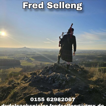 Logo de Dudelsackspieler Fred Selleng