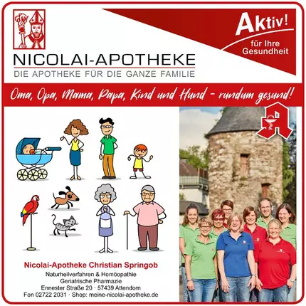 Logo od Nicolai-Apotheke Christian Springob e.K.