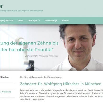Logotyp från Zahnarzt Dr. dent. Wolfgang Hiltscher
