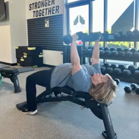 Strength Training & Fitness Programs in West Chester, OH – Build Strength for Life

At Alloy Personal Training West Chester, we specialize in strength training and fitness programs designed for adults 40+. Whether you’re new to resistance training or getting back into shape, our certified personal trainers create workouts that are safe, effective, and tailored to your goals.

Each session focuses on functional strength, improved mobility, and long-term health—helping you feel stronger, move bett
