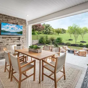 Luxury outdoor living spaces