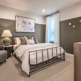 Spacious secondary bedrooms