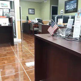Interior of our agency!