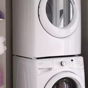 In-unit washer/dryer at Signature Place Morris Plains