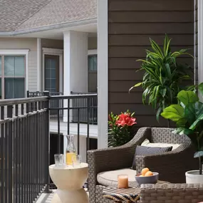 Balcony at Signature Place Morris Plains