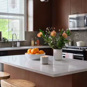 Kitchen at Signature Place Morris Plains
