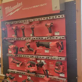 A display of Milwaukee 