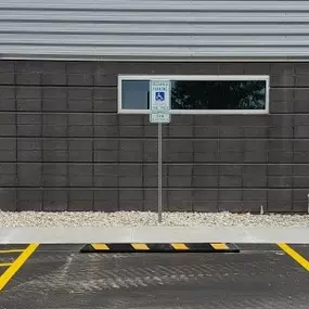 Wheel Stops and Signage