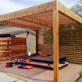 Bild von Pergola, Patio Covers, Deck Builders at RHH Construction