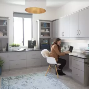 Say goodbye to distractions and hello to productivity! ???????? Our custom home offices blend function and style to fit your unique workflow. Ready to work smarter? Let’s start planning!