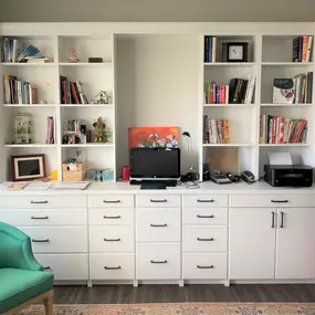 Home Office Cabinets-White