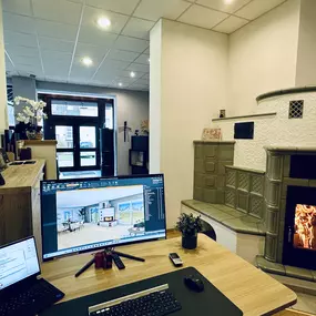 Bild von FEUERWERK - Kachelofen & Kaminbau