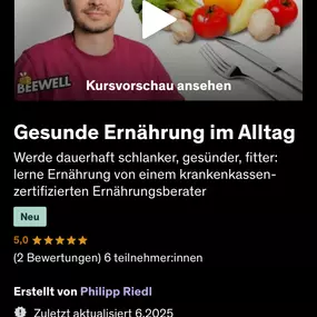 Bild von Philipp Riedl BeeWell Ernährungsberatung