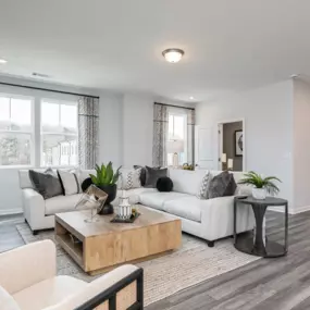 Family Room with Fireplace