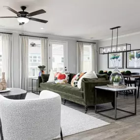 Spacious Living and Dining