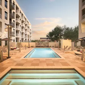 Hot Tub And Pool