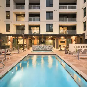 Pool With Relaxing Chairs