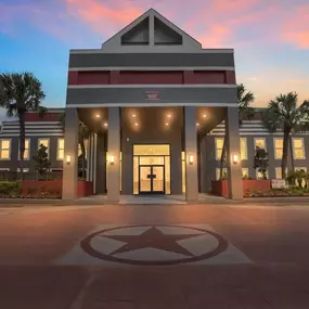 Exterior of the property