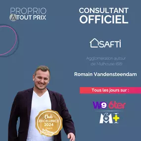 Bild von Conseiller immobilier Romain Vandensteendam SAFTI et Chroniqueur TV de l’émission « Proprio À Tout Prix Brunstatt-Didenheim