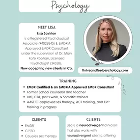 Bild von Thrive and Feel Therapy - Psychologist in Pasadena and Psychological Testing in Los Angeles