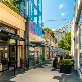 High-end shopping at nearby Buckhead Village