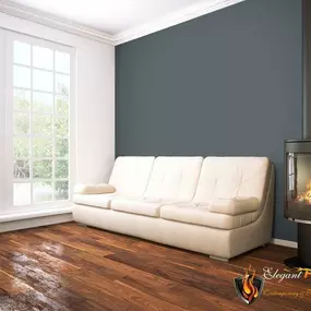 Bild von Elegant Fireside and Patio