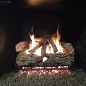 Bild von Elegant Fireside and Patio