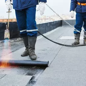 Our team offers bitumen roofing solutions for commercial properties in Georgetown and the Greater Austin Area. Schedule a free roof inspection today!
