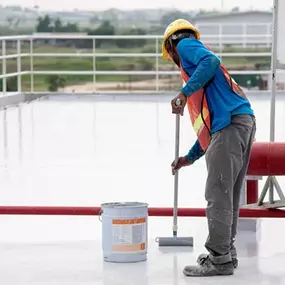Our contractors offer roof coating services for commercial properties in the Greater Austin Area. Schedule a free roof inspection with us today!