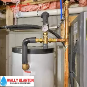 Expert water heater installation and pressure valve setup by professionals in plumbing in Antioch, IL