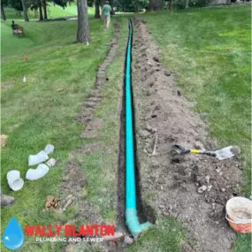 Sewer line replacement in progress—trusted solution for underground plumbing in Antioch, IL