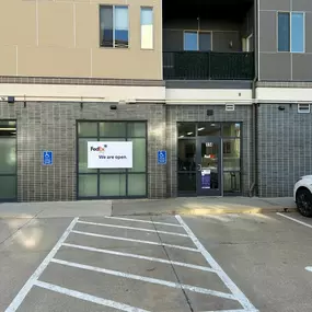 Rear entrance