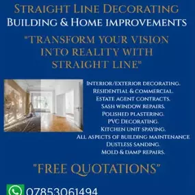Bild von Straight Line Decorating Building & Home Improvements