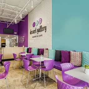 Dessert Gallery Houston is a charming bakery café offering thoughtfully crafted sweets—from dreamy layer cakes to hand-piped cupcakes, all made fresh in-house.