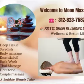 Well trained masseuses use feet in several way to knead the tissues on the patients back. 
The masseuse varies pressure of her/his feet by using props such as bars that help to control the process.