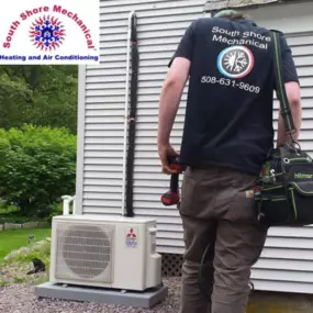 South Shore Mechanical delivers energy-efficient cooling solutions in Abington, MA with precise ductless mini-split system installations.