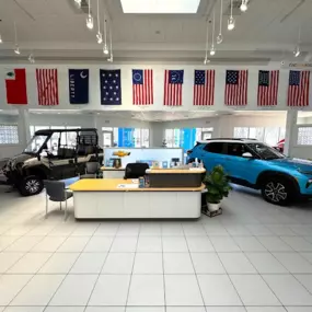 Jim Clark Chevrolet showroom
