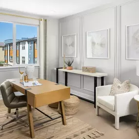 Flex spaces allow for an office to work from home