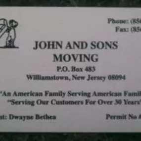 Bild von John and Sons Moving