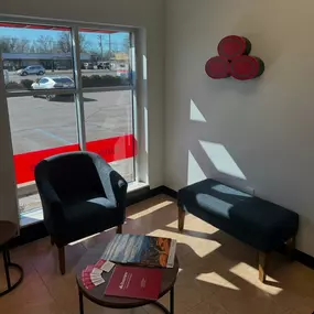 The sun is finally shining through our office windows! It’s incredible how a little bit of sunshine can brighten our day.