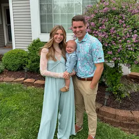 We had a wonderful time celebrating our son’s first Easter holiday surrounded by family.