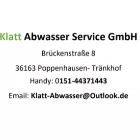 Bild von Klatt Abwasser Service GmbH