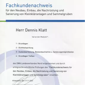 Bild von Klatt Abwasser Service GmbH