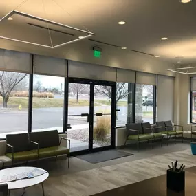 Dental office waiting room in Aurora, CO