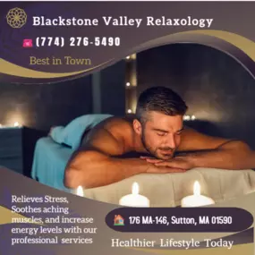 The full body therapy targets all the major areas of the body that are most subject to strain and
discomfort including the neck, back, arms, legs, and feet. 
If you need an area of the body that you feel needs extra consideration, 
such as an extra sore neck or back, feel free to make your therapist aware and
they will be more than willing to accommodate you.