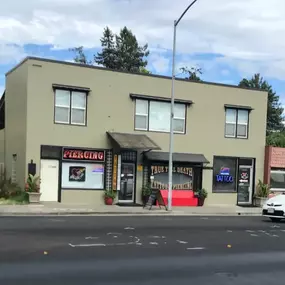 Tivon Creager Art Tattoo / True Till Death Tattoo & Piercing Store Front Santa Rosa Ave. Santa Rosa Ca. Sonoma County California
