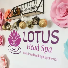 Lotus Head Spa Wall