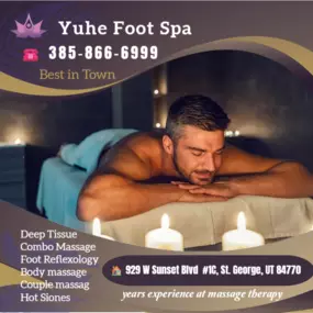 The full body work targets all the major areas of the body that are most subject to strain and
discomfort including the neck, back, arms, legs, and feet. 
If you need an area of the body that you feel needs extra consideration, 
such as an extra sore neck or back, feel free to make your massage therapist aware and
they will be more than willing to accommodate you.