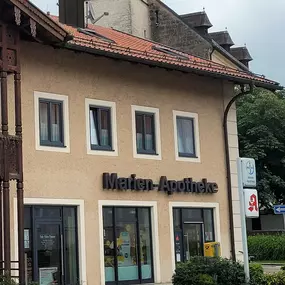 Aussenansicht der Marien-Apotheke